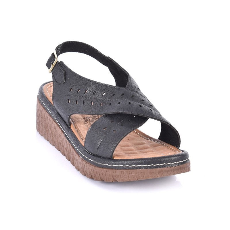 Price Shoes Sandalias Planas Mujer 6925067Negro