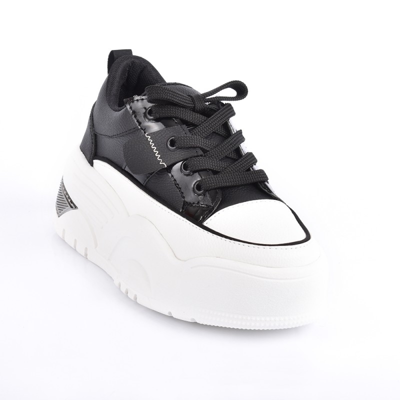 Price Shoes Tenis Moda Mujeres 632070NEGRO