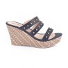 Price shoes Plataforma Moda Casual Mujeres 182LA422AZUL