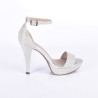 Price Shoes Sandalias Tacones Mujer  542898Plata