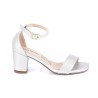 Price Shoes Tacones Moda Mujeres 962CR599PLATA