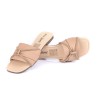 Price Shoes Sandalia Plana Para Mujer 642SP-68NUDE