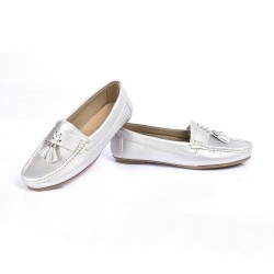 Price Shoes Zapatos Mocasines Mujer 762D13Plata