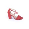 Priceshoes Sandalias Tacones Mujeres 542036Rojo