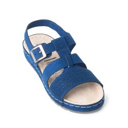 Price shoes Sandalia Plana Mujer 162531AZUL