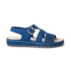 Price shoes Sandalia Plana Mujer 162531AZUL