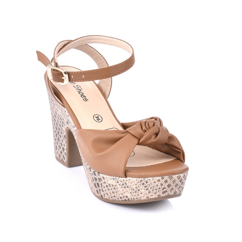 Price Shoes Tacones Casuales Mujeres 882VS004MIEL