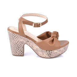 Price Shoes Tacones Casuales Mujeres 882VS004MIEL