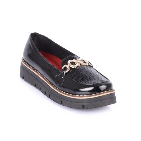 Price Shoes Zapatos Mocasines Mujer 282H-90Charnegro