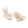 Price Shoes Plataformas Para Dama 462NOURDORADO