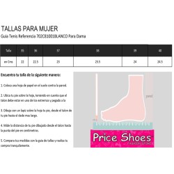 Price Shoes Tenis Para Dama 702C81001Blanco