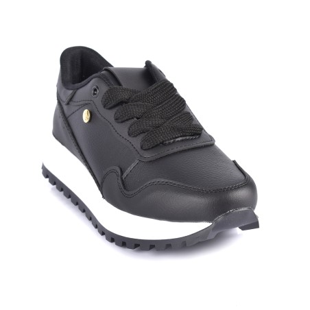 Priceshoes Tenis Moda Mujeres 962CHICAGONEGRO