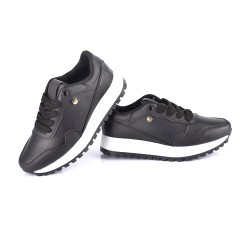 Priceshoes Tenis Moda Mujeres 962CHICAGONEGRO