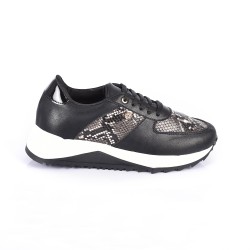 Price Shoes Tenis Casual Mujer 282M433Negro