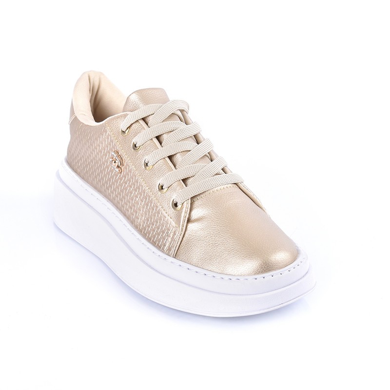 Price Shoes Tenis Casuales Para Mujer 252114CHAMPANA