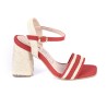 Price Shoes Sandalias Tacones Mujer 882Indirarojo