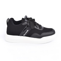 Price Shoes Tenis Moda Mujeres 822534NEGRO