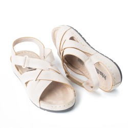 Price shoes Sandalia Plana Mujer 162527BEIGE